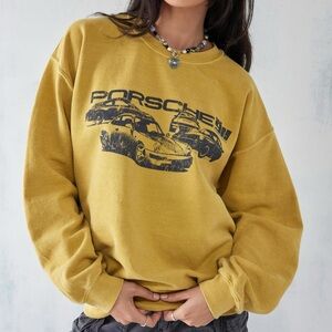 UO Porsche Oversized Pullover Sweatshirt